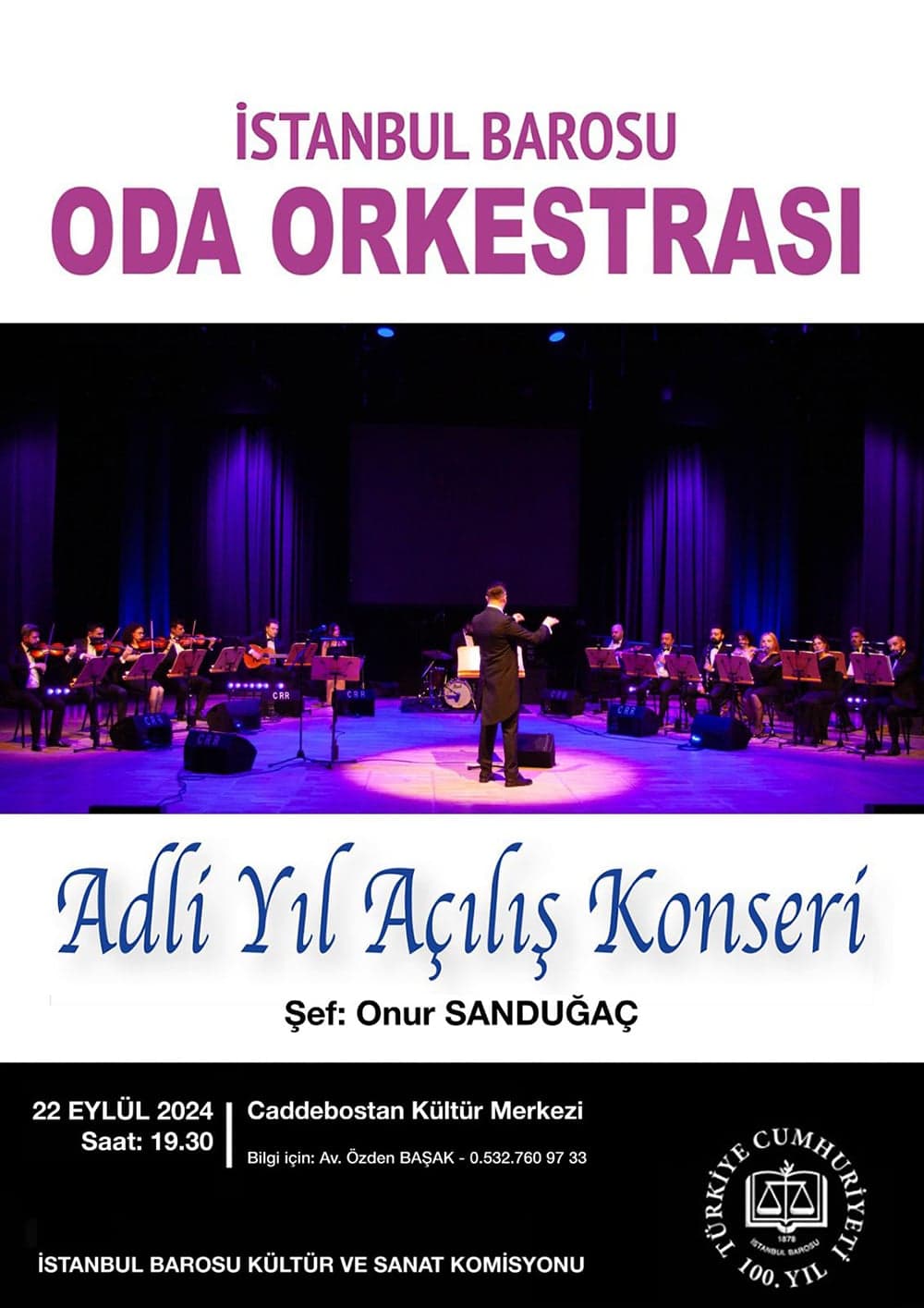 Oda Orkestrası Adli Yıl Açılış Konseri