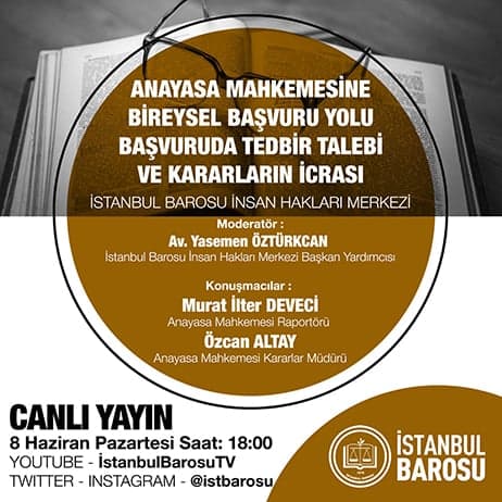 Anayasa Mahkemesine Bireysel Başvuru Yolu, Başvuruda Tedbir Talebi ve Kararların İcrası