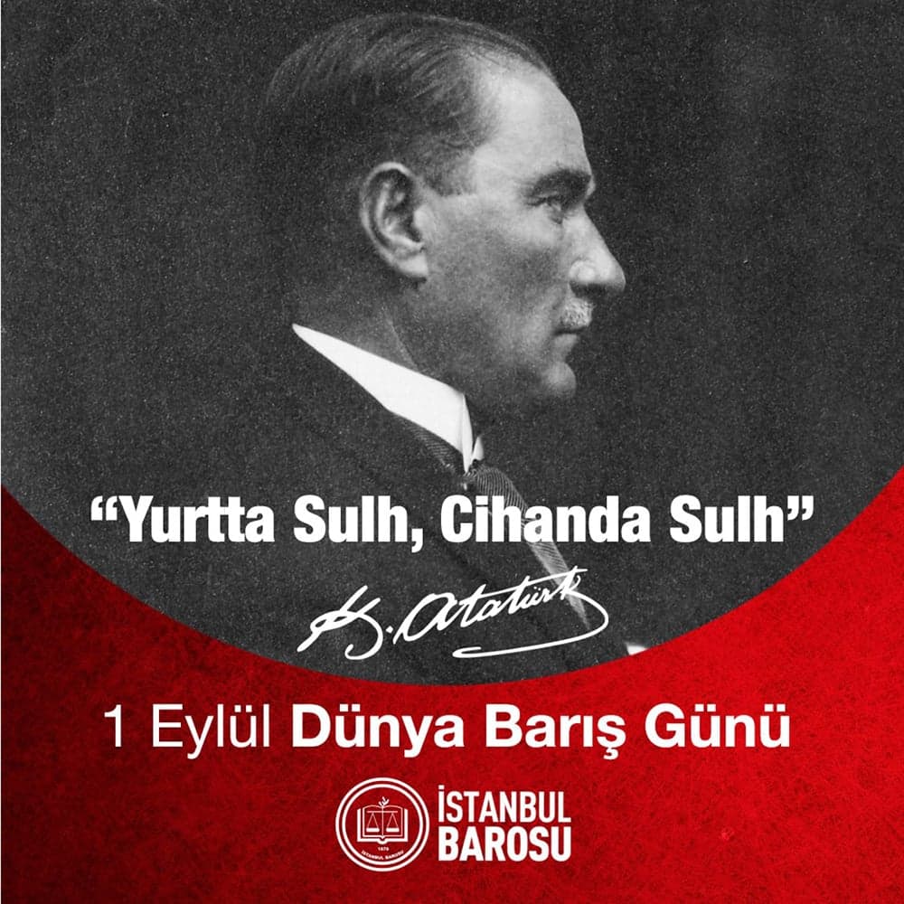1 Eylül Dünya Barış Günü