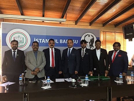 Pencap Barosu Yönetim Kurulu Üyeleri İstanbul Barosu’nu Ziyaret Ettiler