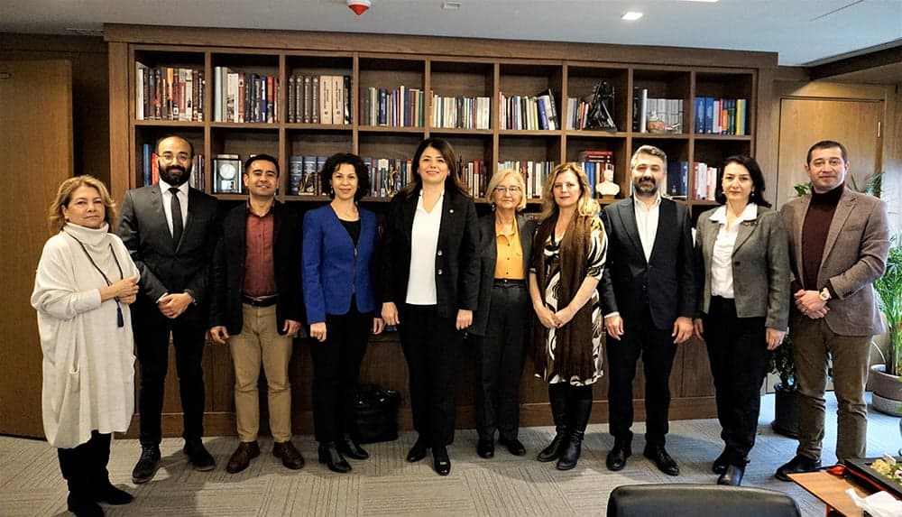 Maltepeli Avukatlar Başkanımız Av. Filiz Saraç’ı Ziyaret Etti