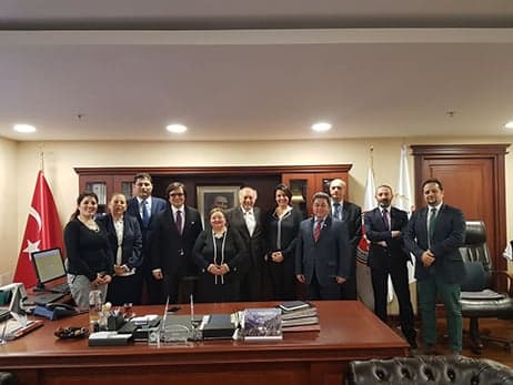 Anadolu Adalet Sarayı Bölge Temsilcilerinin Başsavcı ve Komisyon Başkanı Ziyareti