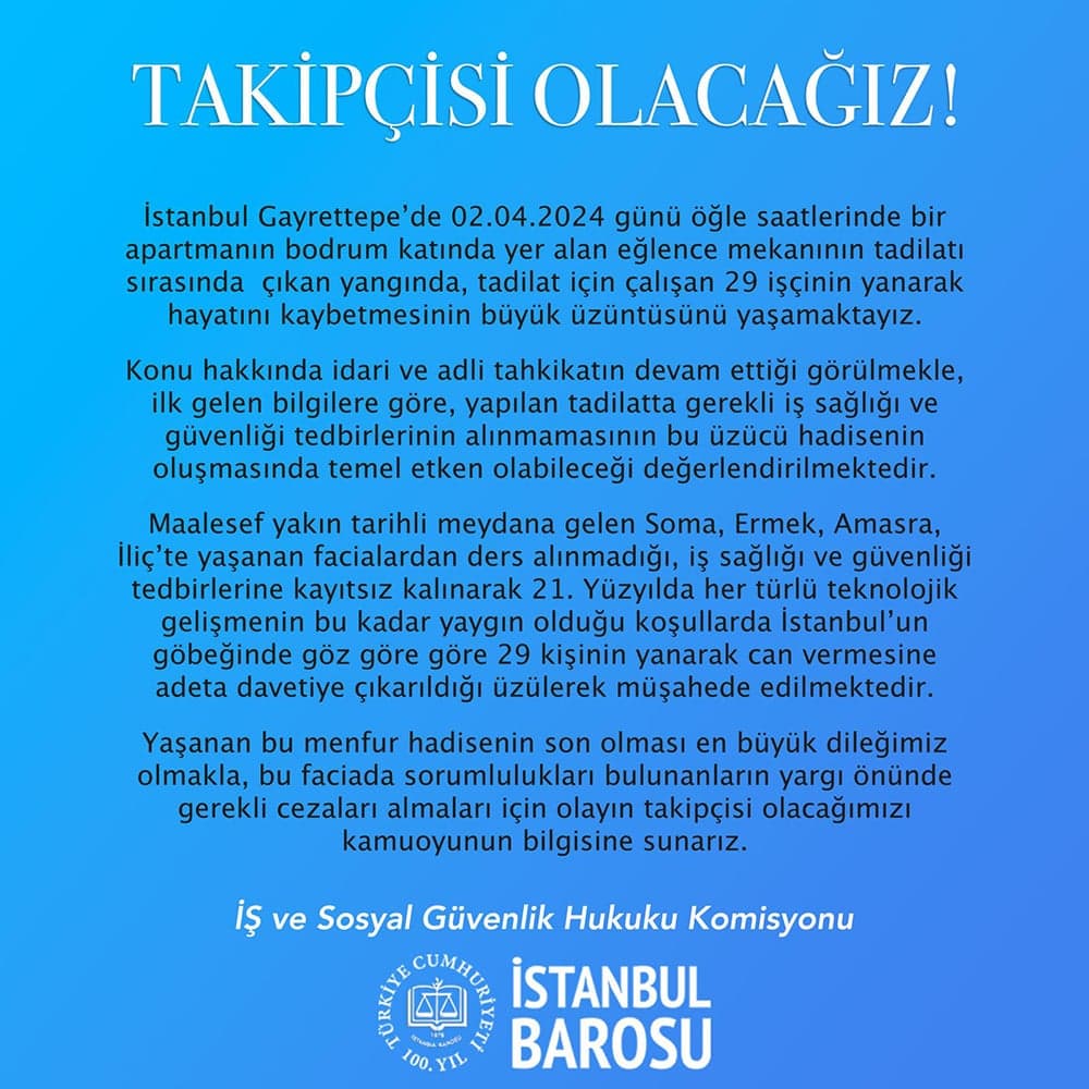 Takipçisi Olacağız