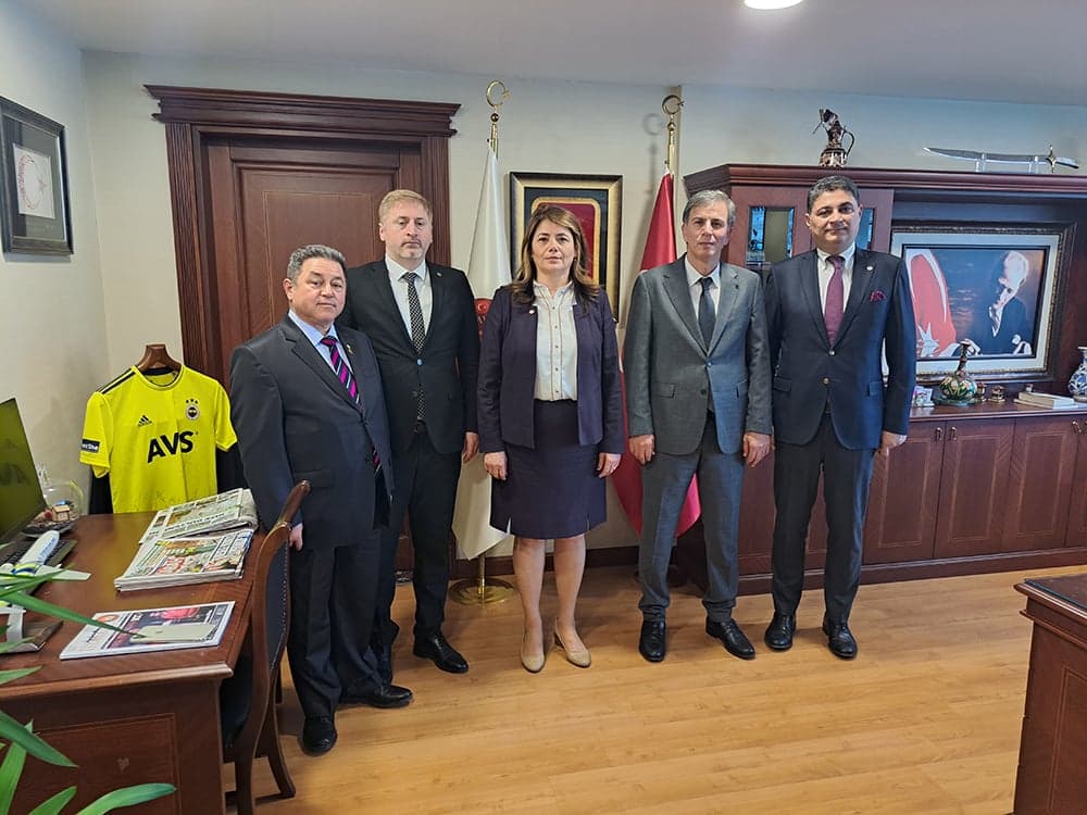 İstanbul Anadolu Adliyesi Adalet Komisyonu Başkanı Ahmet Kaya’yı Ziyaret