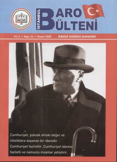 İstanbul Baro Bülteninin
Yeni Sayısı Çıktı