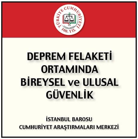 Deprem Felaketi Ortamında Türk Ulusunun Toprak Bütünlüğünün Korunması