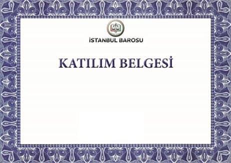 Katılım Belgeleri ve Sertifikalar Elektronik Olarak Verilecek