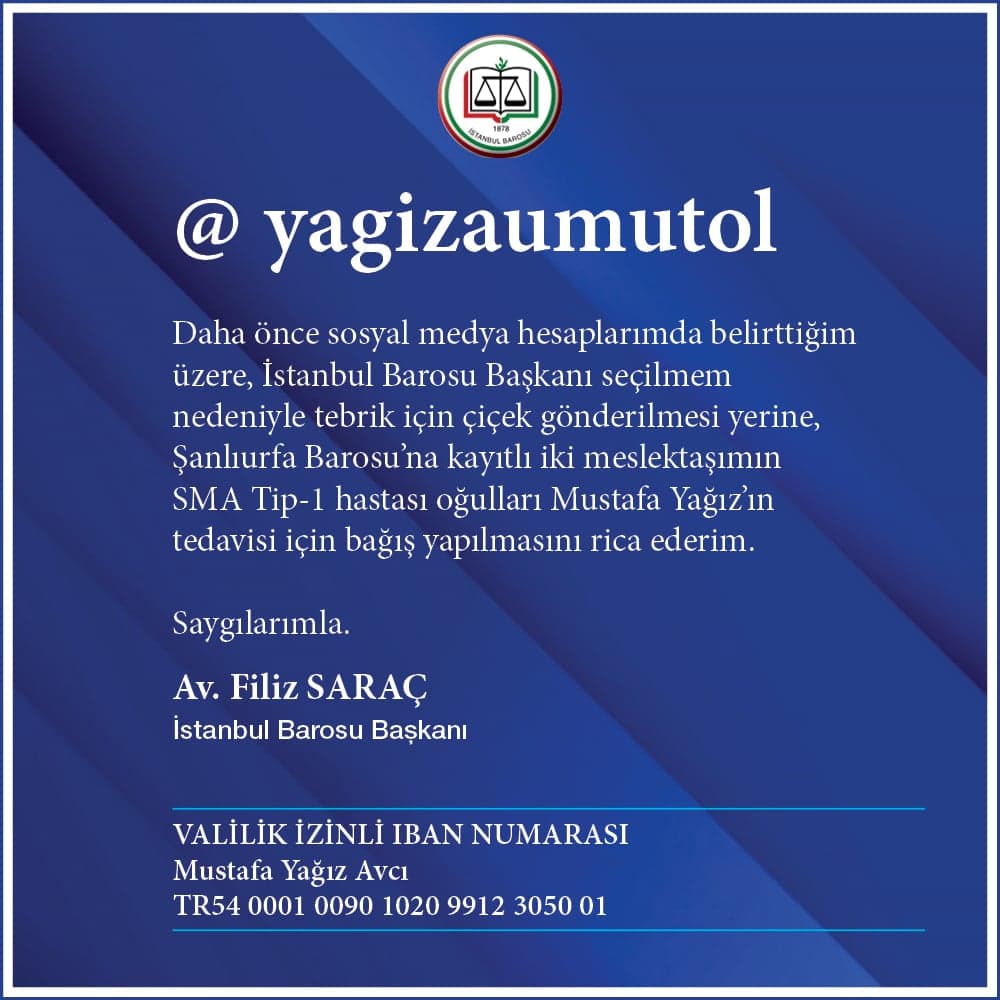 Yağız’a Umut Ol @yagizaumutol