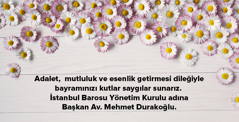 Başkan'ın Bayram Mesajı