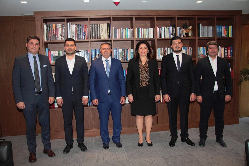 Av. Ahmet Tüysüz’den Başkanımız Av. Filiz Saraç’a Ziyaret