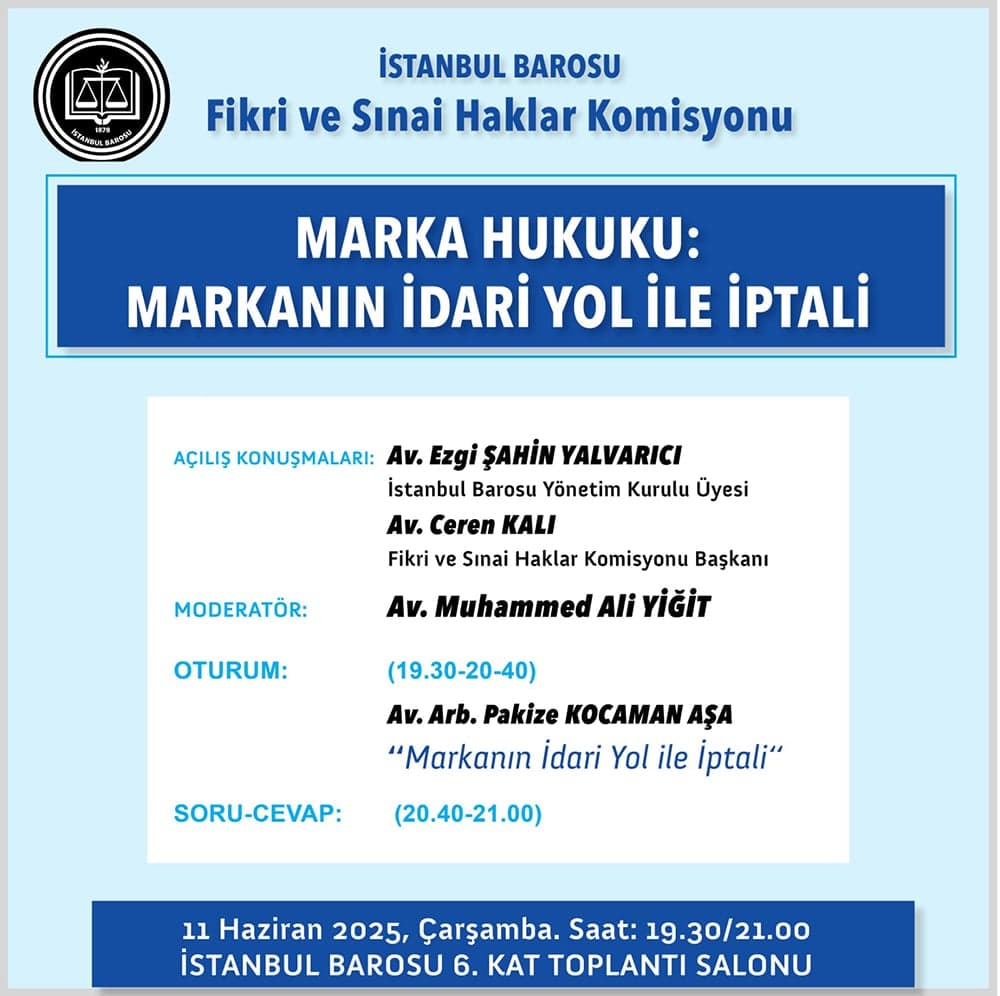 Marka Hukuku: Markanın İdari Yol İle İptali