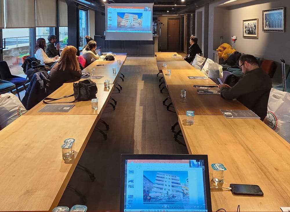 7. Grup Gönüllü Meslektaşlarımız Hatay Barosu’na Destek için Bölgeye Gitti