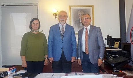 Okan Üniversitesi Hukuk Fakültesi Dekanı Prof. Dr. Koçak Baromuzu Ziyaret Etti