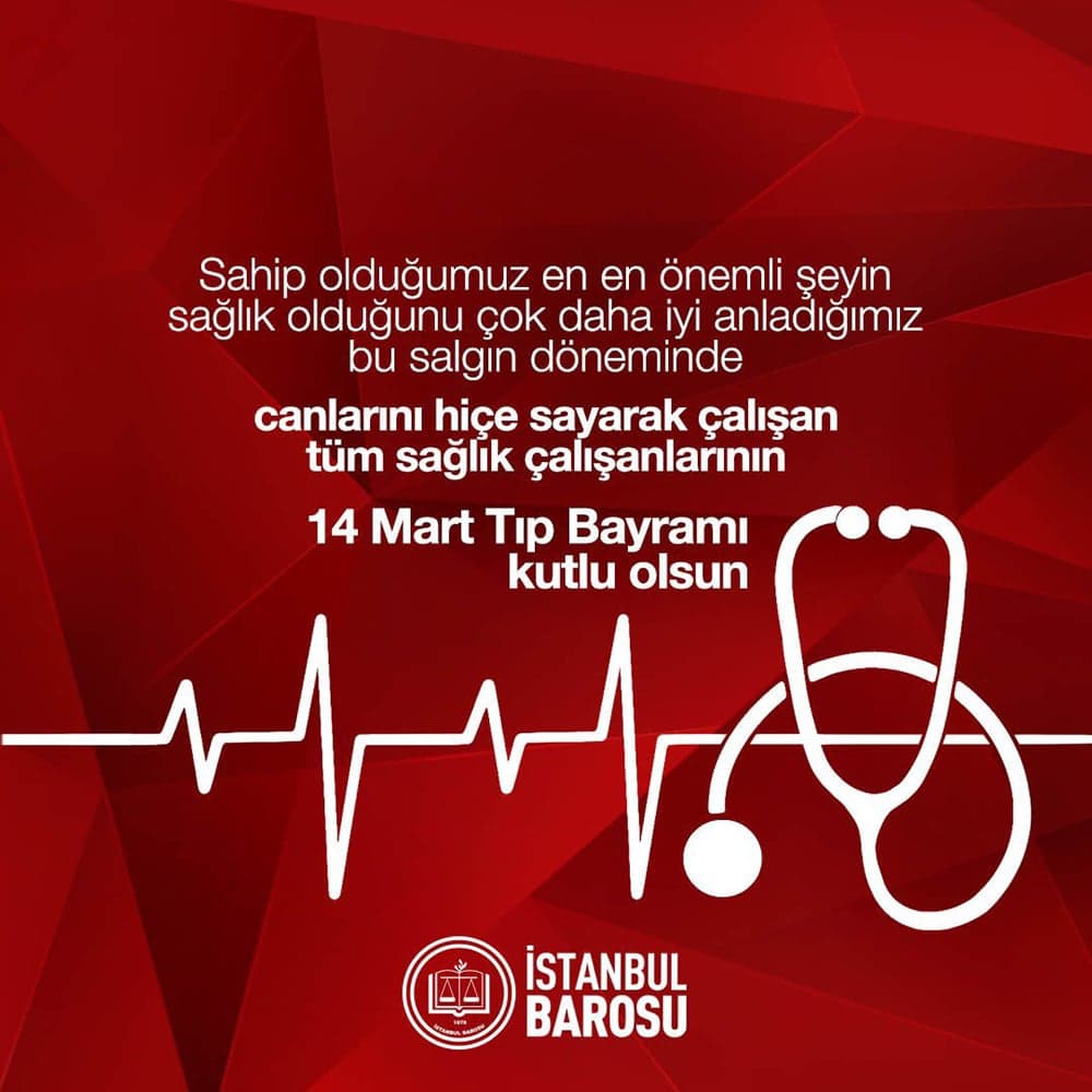 14 Mart Tıp Bayramı Mesajı