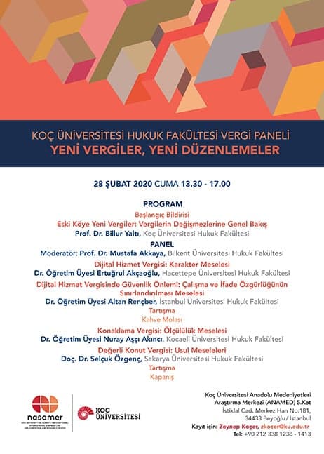 Yeni Vergiler, Yeni Düzenlemeler