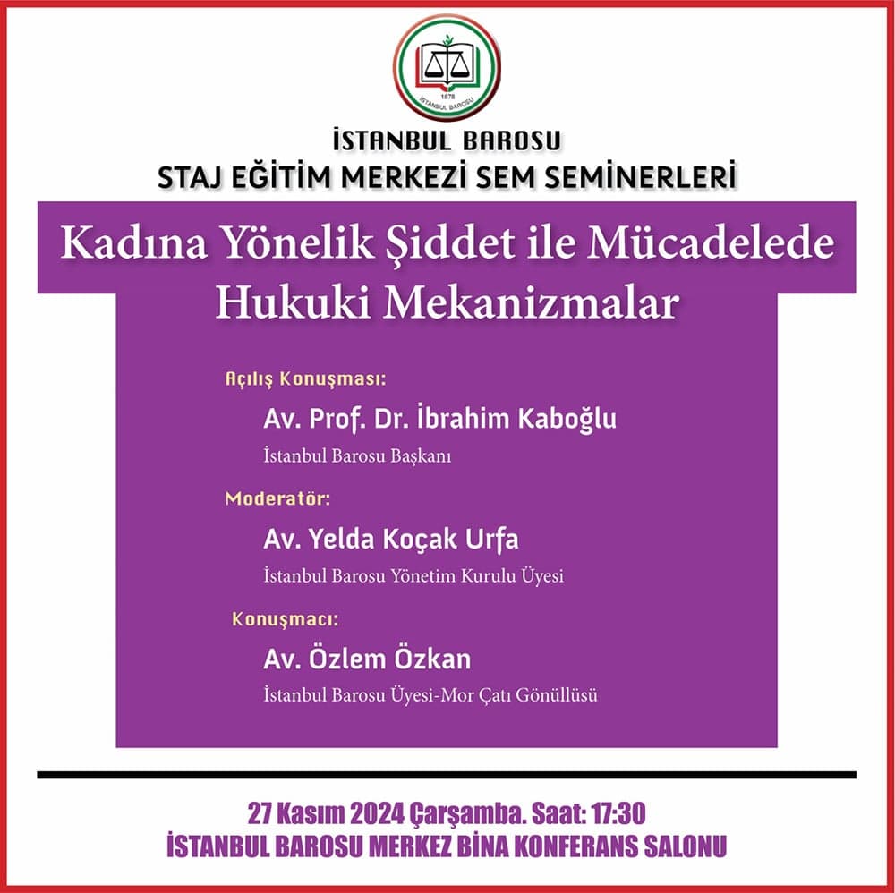 Kadına Yönelik Şiddet ile Mücadelede Hukuki Mekanizmalar