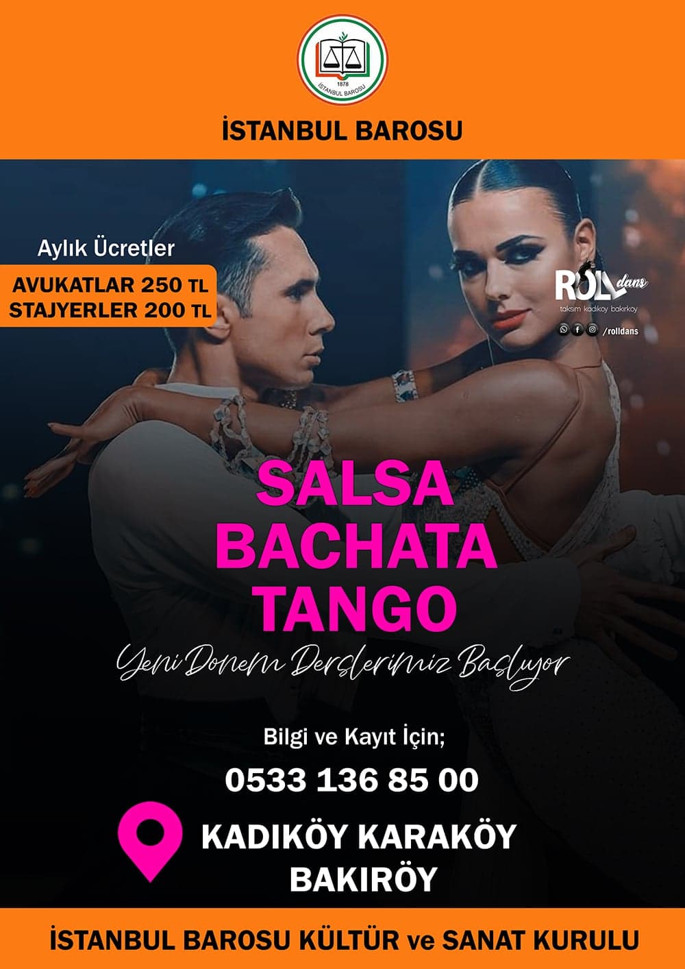 Yeni Dönem Dans Derslerimiz Başlıyor