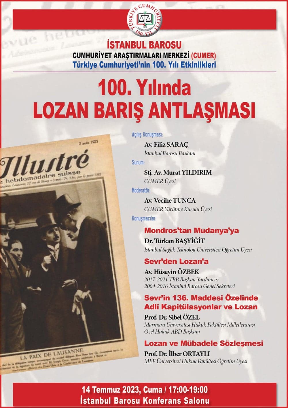 100. Yılında Lozan Barış Antlaşması