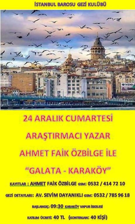 Ahmet Faik Özbilge İle Galata-Karaköy