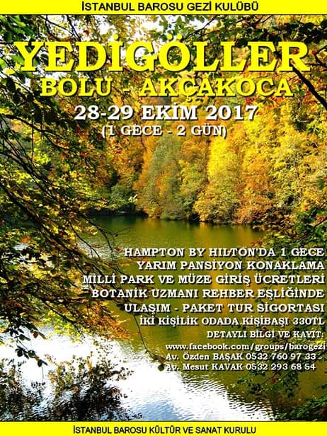 Yedigöller-Bolu-Akçakoca Gezisi