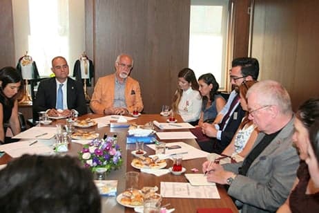 Türkiye Avrupa Forumu Üyeleri Başkan Durakoğlu’nu Ziyaret Ettiler