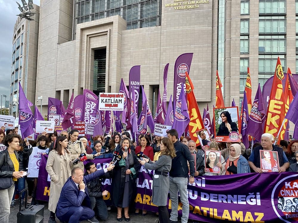 Kadın Cinayetlerini Durduracağız Derneği Davası 11 Ocak 2023’e ertelendi