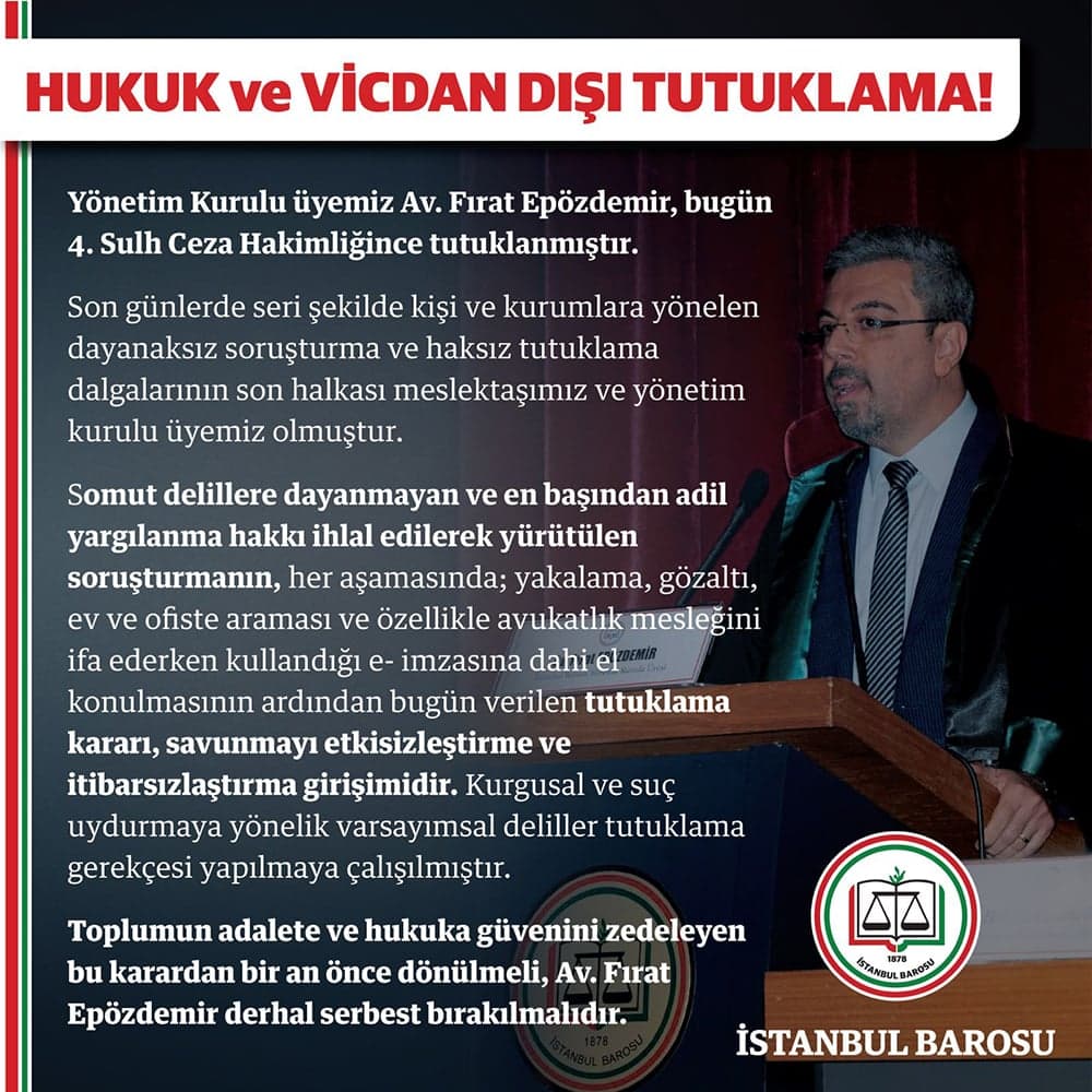 Hukuk ve Vicdan Dışı Tutuklama