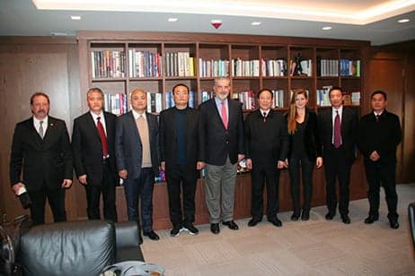 Çin Zhejıang Eyaleti’nden Başsavcı Ve Savcılardan Oluşan Bir Heyet İstanbul Barosu’nu Ziyaret Etti