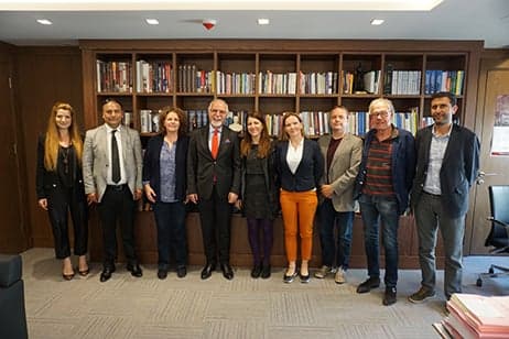 Norveçli Ve Hollandalı Avukatlardan Oluşan Heyet Başkan Durakoğlu’nu Ziyaret Etti