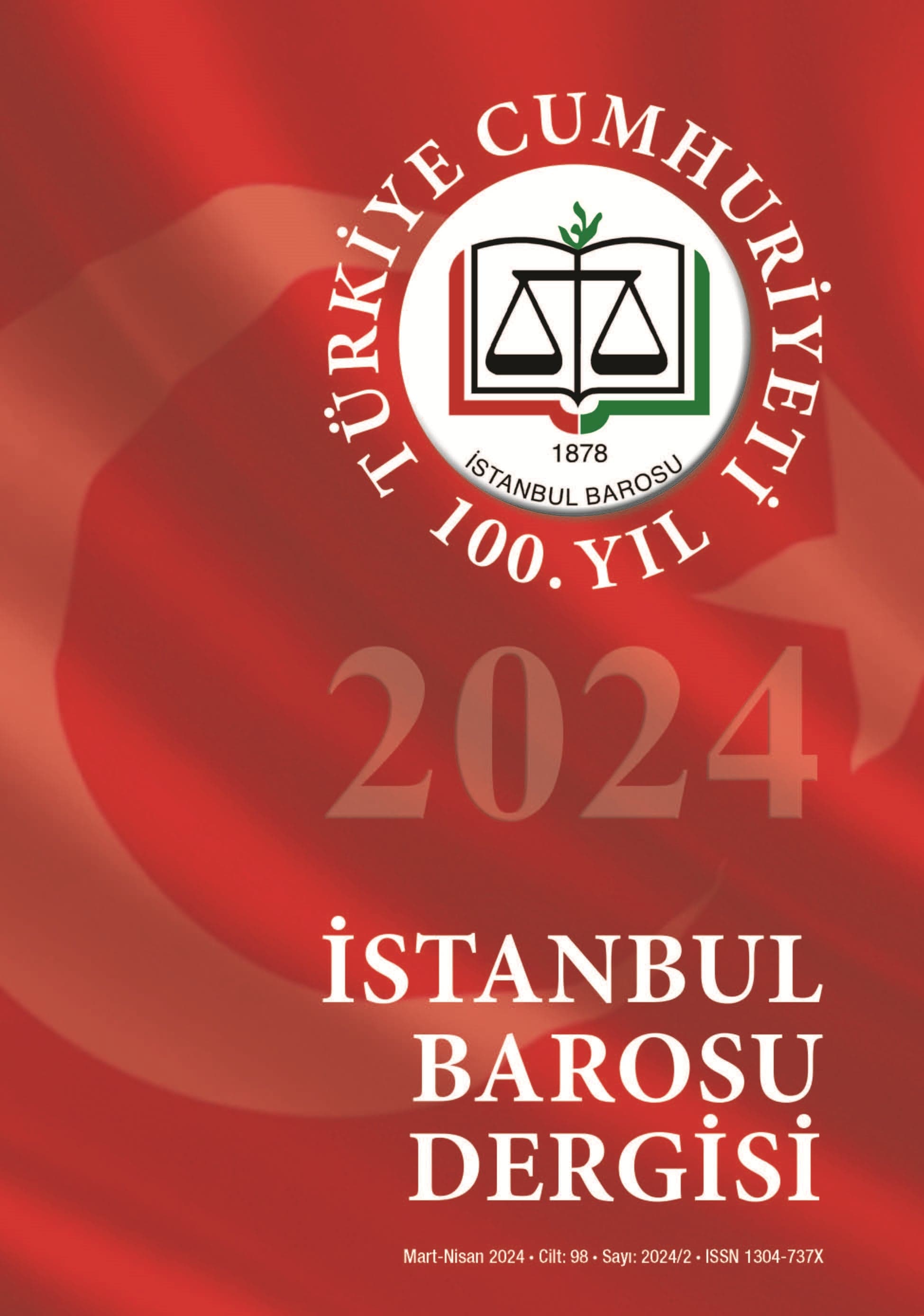 İstanbul Barosu Dergisi Mart-Nisan Sayısı Çıktı