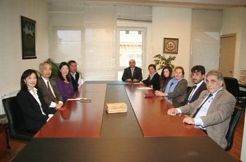 Japon Hukukçular Baromuzu Ziyaret Etti