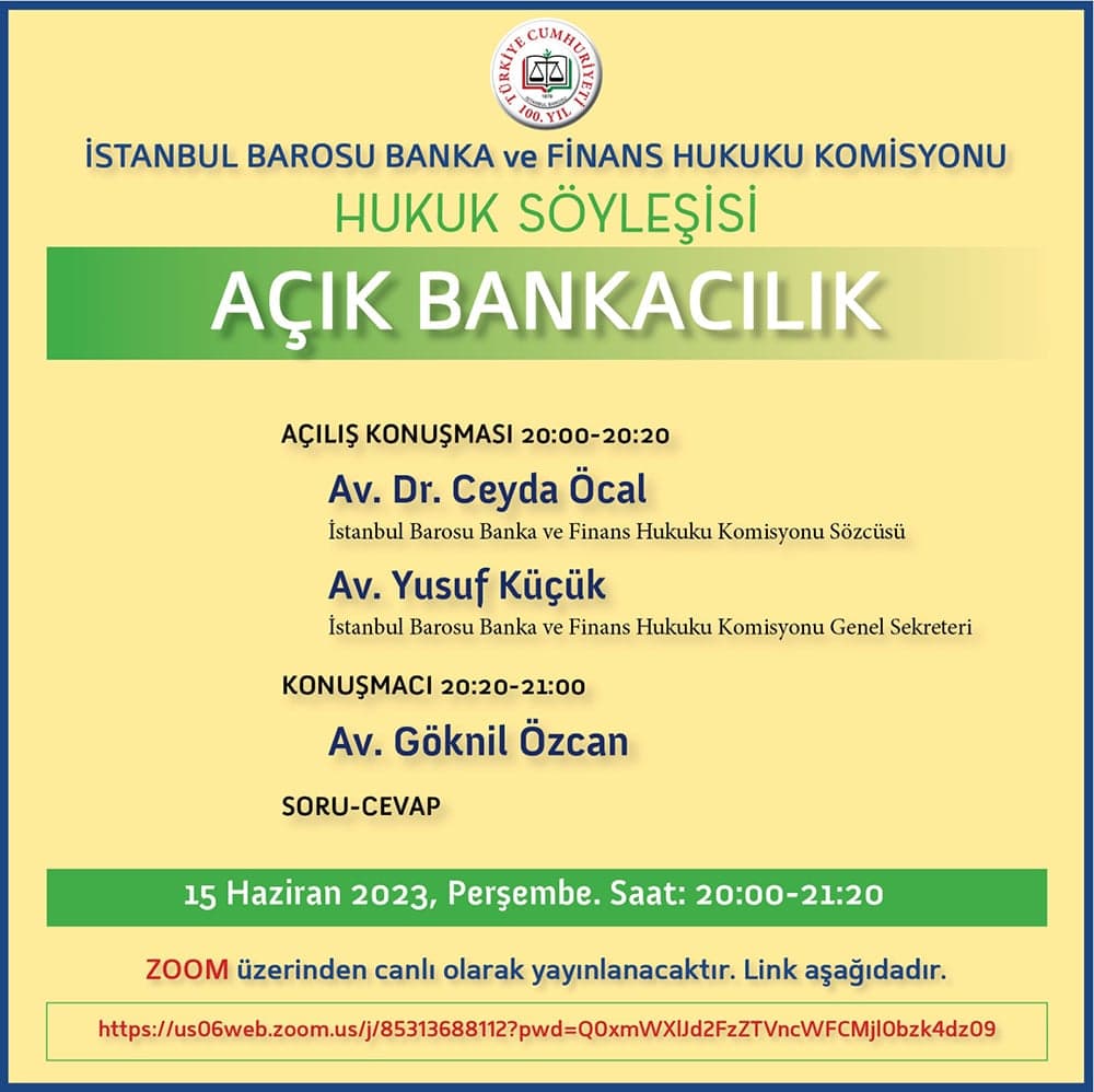Hukuk Söyleşisi : Açık Bankacılık
