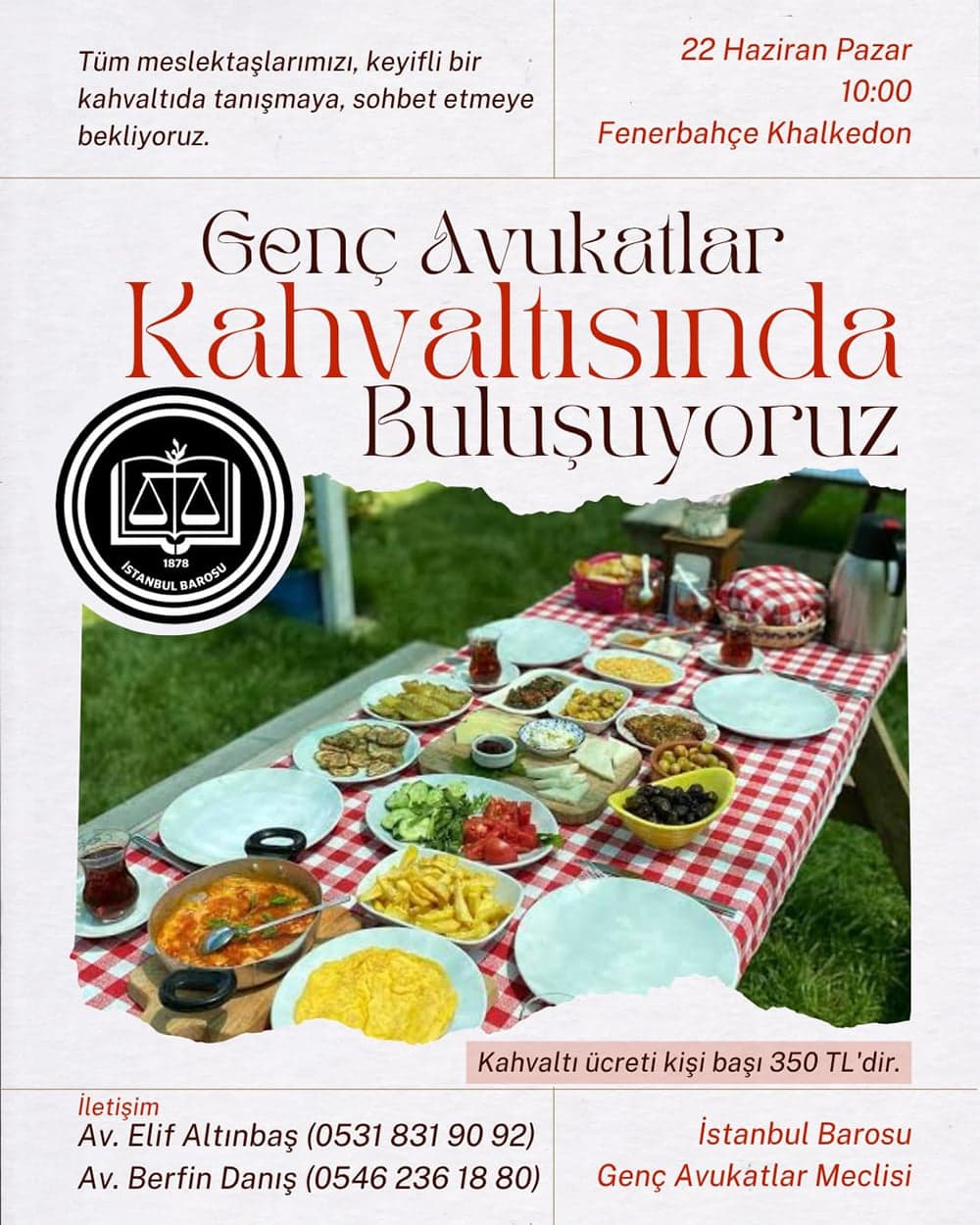 Genç Avukatlar Kahvaltısında Buluşuyoruz