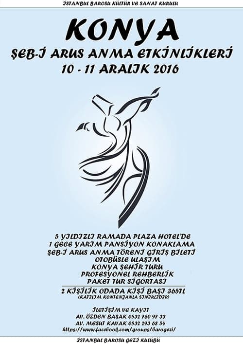 Konya Şeb-İ Arus Anma Etkinlikleri