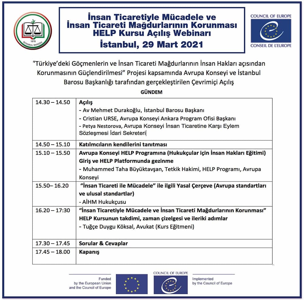 Türkiye'deki Göçmenlerin ve İnsan Ticareti Mağdurlarının İnsan Hakları Açısından Korunmasının Güçlendirilmesi