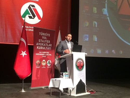 Türkiye 8. Stajyer Avukatlar Kurultayı Antalya’Da Yapıldı