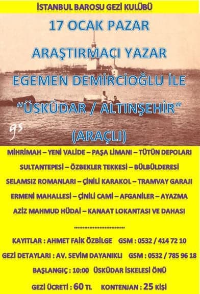 Araştırmacı Yazar Egemen Demircioğlu İle "Üsküdar / Altınşehir"