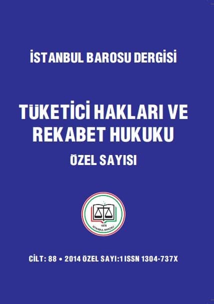 İstanbul Barosu Dergisi Tüketici Hakları Ve Rekabet Hukuku Özel Sayısı Çıktı 

