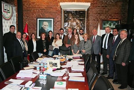 Cumhuriyetçi Hukukçular Kulübü Baromuzu Ziyaret Etti