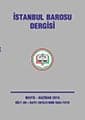 İstanbul Barosu Dergisi 2015-3  Mayıs-Haziran Sayısı Çıktı 