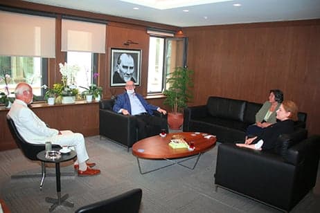 Türkiye Gazeteciler Cemiyeti’nden İstanbul Barosu’na Dayanışma Ziyareti