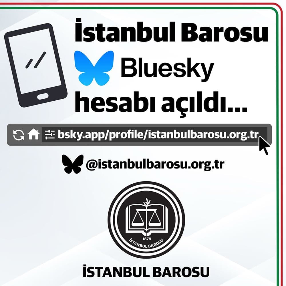 İstanbul Barosu Bluesky Hesabı Açıldı