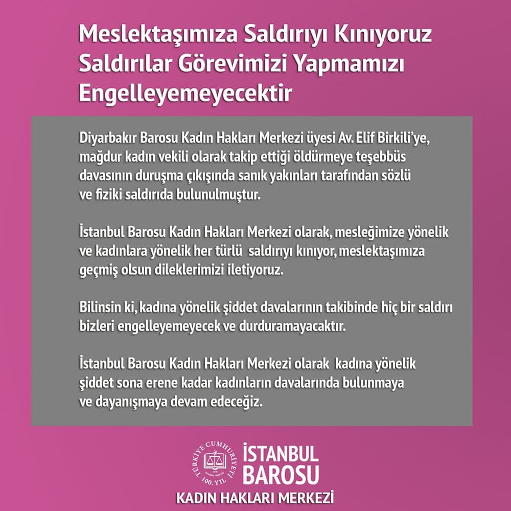 Meslektaşımıza Saldırıyı Kınıyoruz, Saldırılar Görevimizi Yapmamızı Engelleyemeyecektir