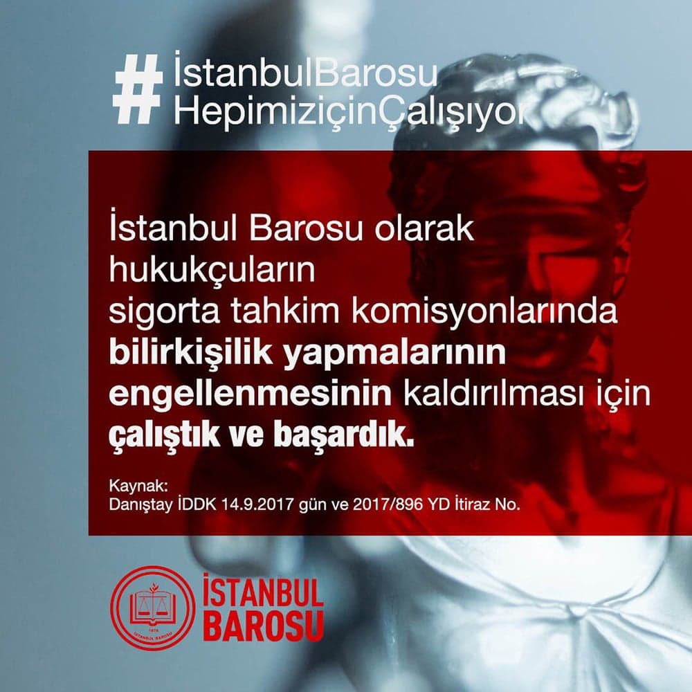 #İstanbulBarosuHepimiziçinÇalışıyor