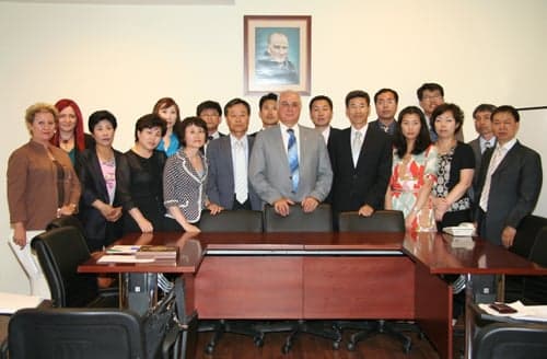 Güney Koreli Hukukçular Heyeti
Baromuzu Ziyaret Etti