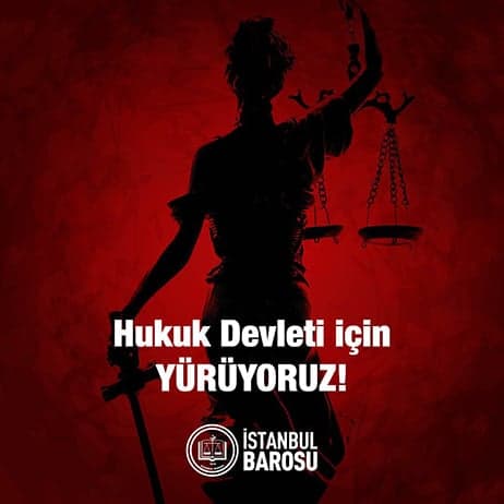 Hukuk Devleti için YÜRÜYORUZ!