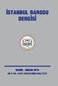 İstanbul Barosu Dergisi 2015-6 Kasım-Aralık Sayısı Çıktı 