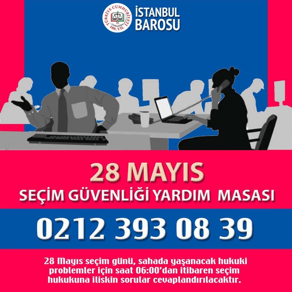 28 Mayıs Seçim Güvenliği Yardım Masası