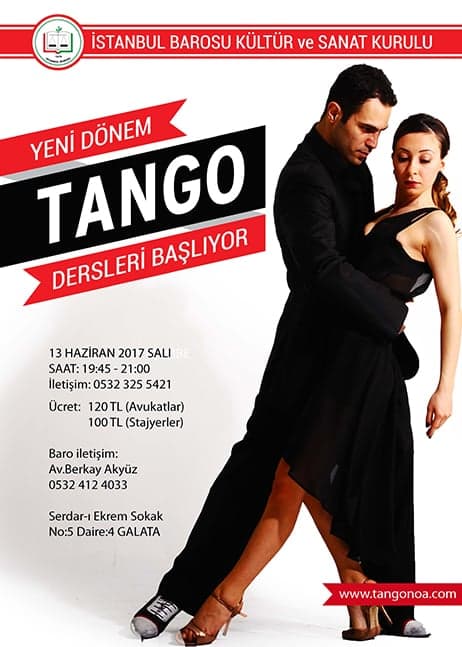 Yeni Dönem Tango Dersleri Başlıyor