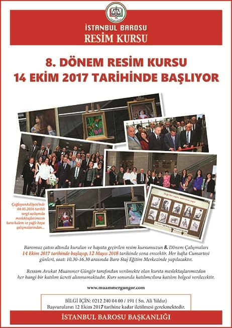 8.Dönem Resim Kursu Başlıyor